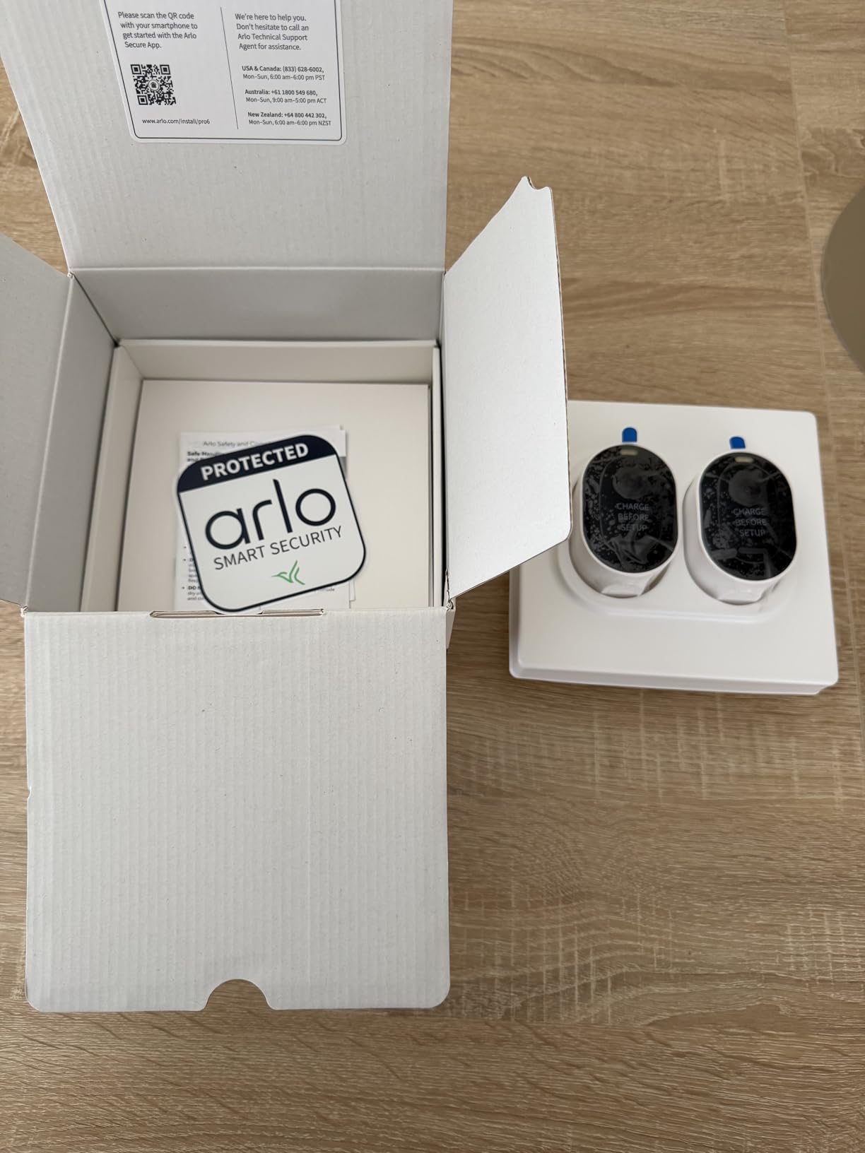 Arlo Pro Wireless Security Camera 2K HDR (6th Gen) - 4-Cam customer photo 1