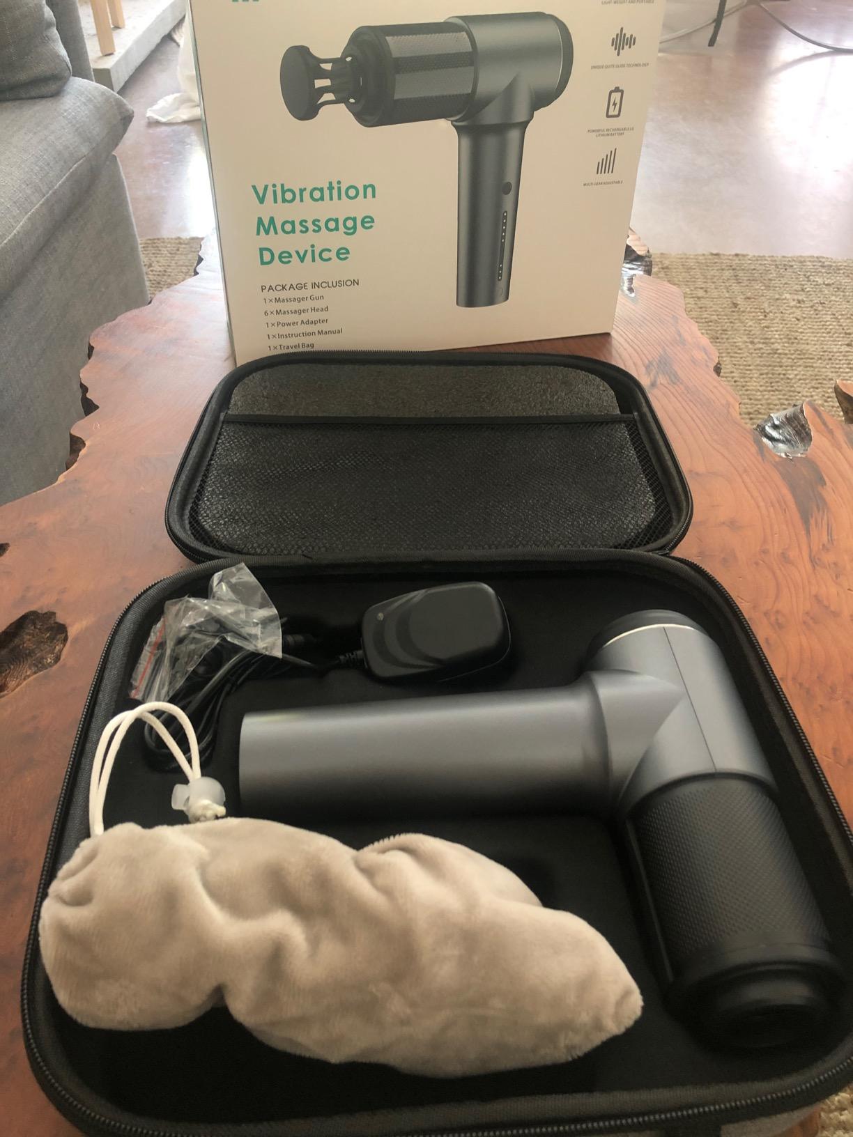 Nekteck Knee Massager with Heat - Cordless Heated Knee Brace with Vibration for Pain Relief, Rechargeable Knee Heating Pad with 5 Heat Levels and 3 Massage Mode, Ideal Gift for Mom Dad customer photo 2