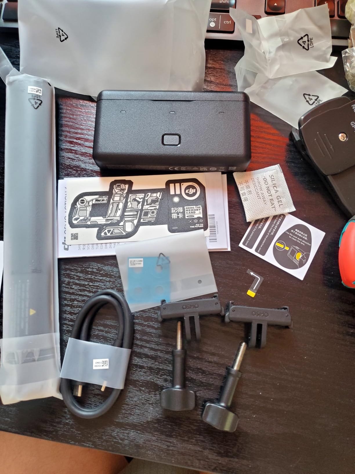 DJI Osmo Action 6 Essential Combo, 8K Waterproof Action Camera | 1/1.1 inch Square Sensor, Variable Aperture of f/2.0 to f/4.0, Rocksteady 3.0, Cold-Resistant, 4hrs Battery, 50GB Storage customer photo 2