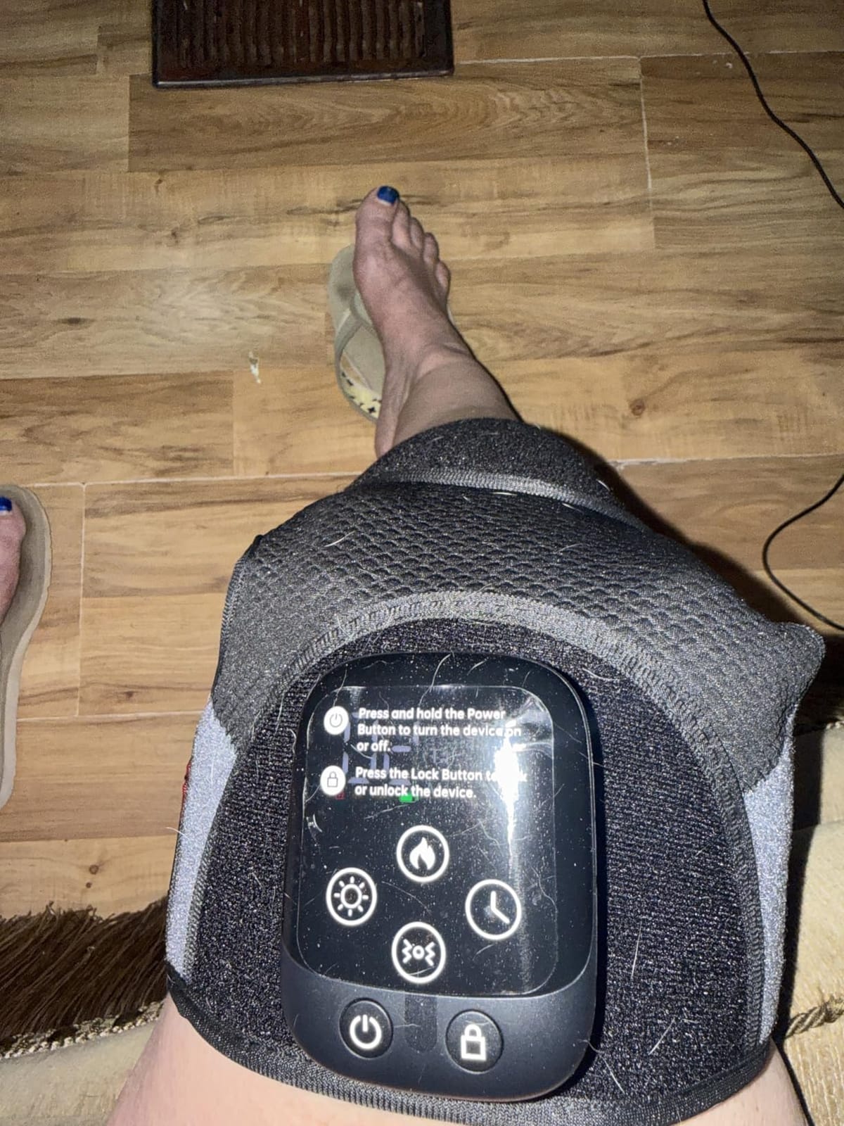LTW Knee Massager with Heat and Red Light Therapy for Knee Pain Relief | FSA&HSA, 5000mAh Cordless Heated Knee Brace with 3 Heat / 3 Vibration / 5 Light Levels, 72 Red Lights 660nm & 850nm infrared customer photo 2