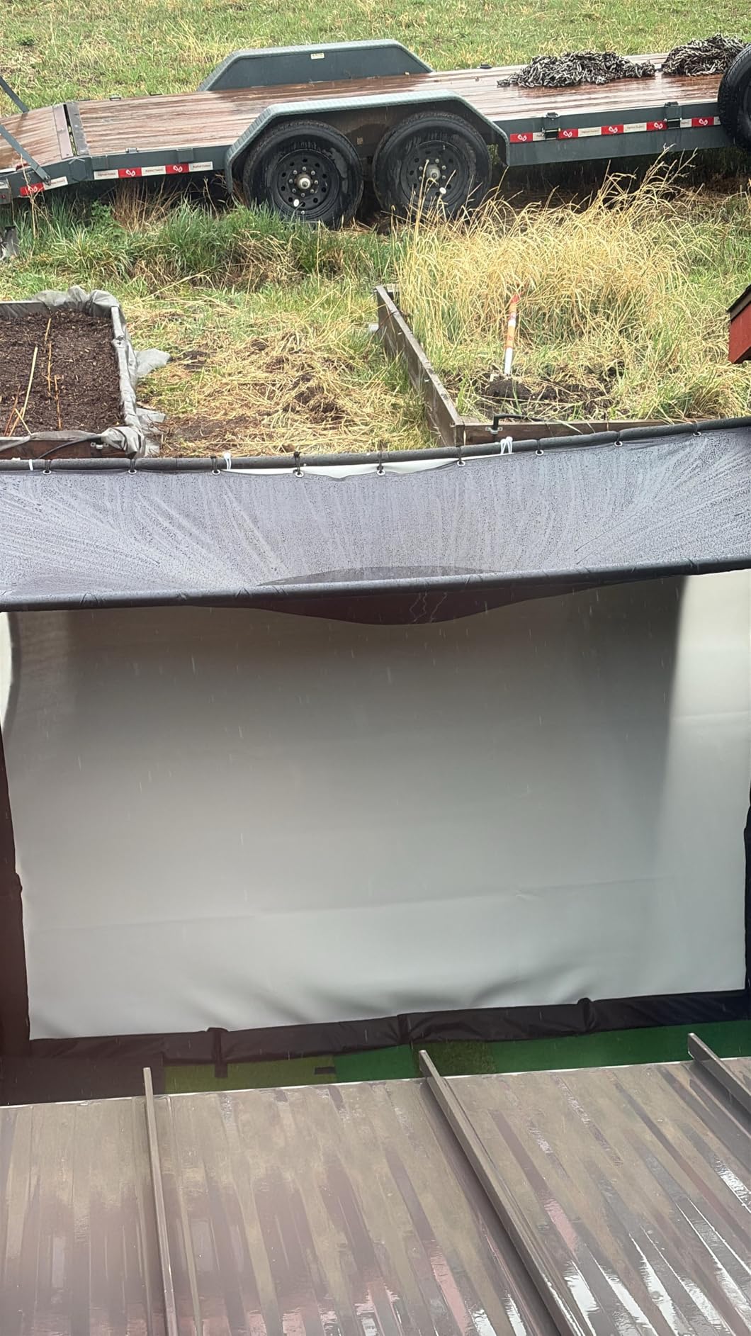 Golf Simulator Enclosure Kit with Premium HD Impact Screen, Full Safety Padding & Blackout Curtain customer photo 1