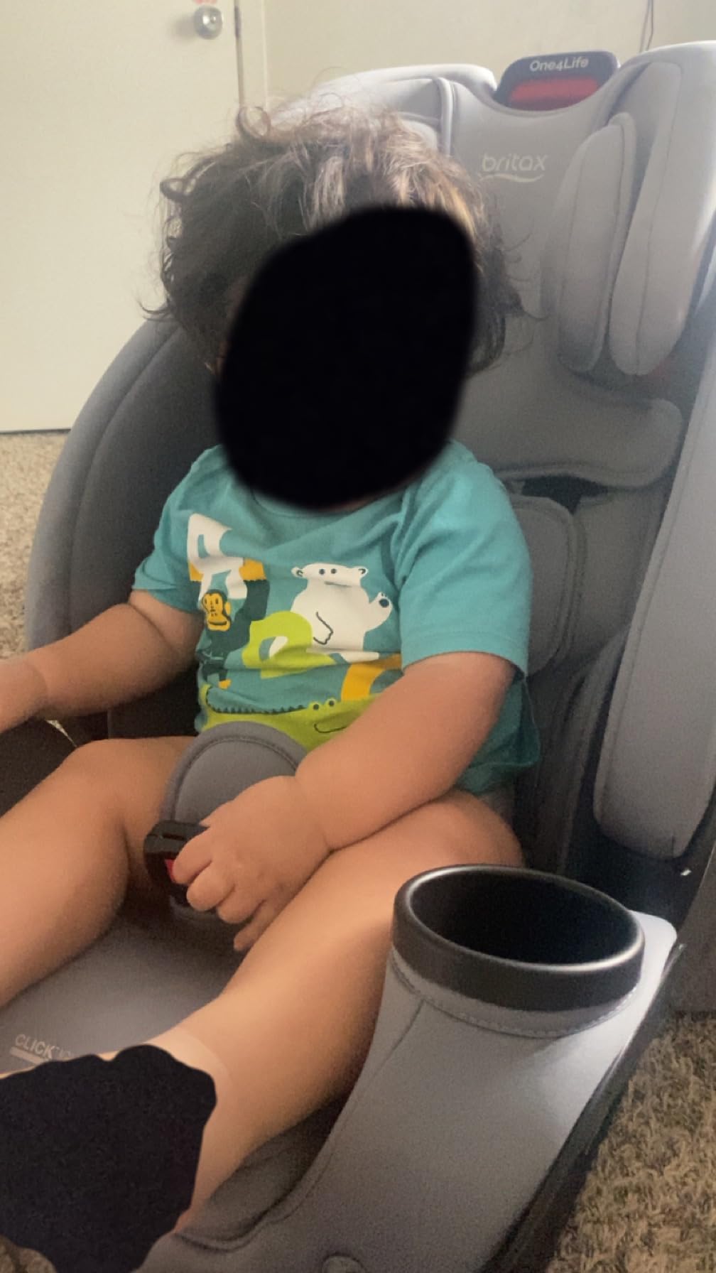 Britax One4Life All in One Car Seat, Up to 10 Years of Use - Mineral Gray, Rear and Forward Facing and Booster Mode, Extended Rear-Facing, Easy Installation With ClickTight, Breathable SafeWash Fabrics customer photo 2