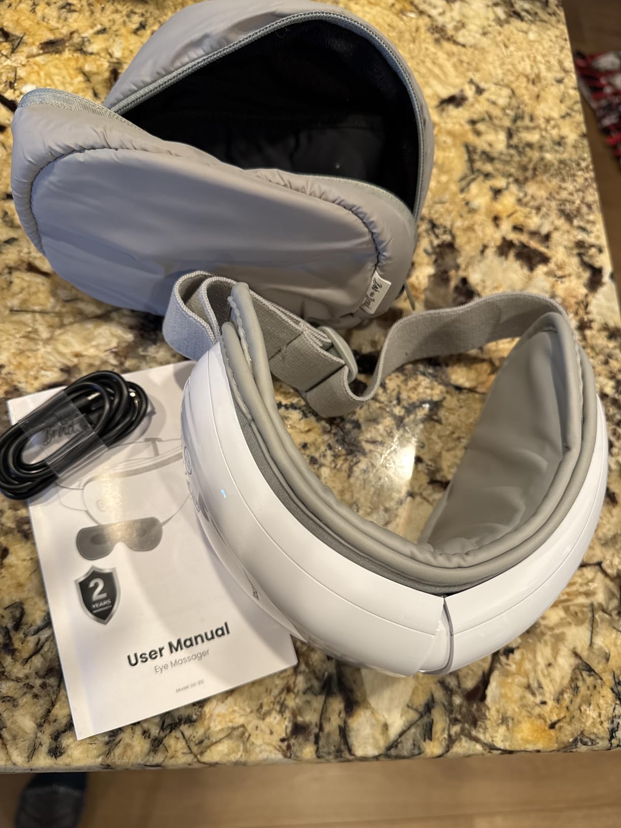 BOB AND BRAD Eye Massager with Heat and Cooling, FSA-HSA Eligible, EyeOasis 3 Heated Eye Massager Mask for Dry Eyes, Migraines, Headaches Relief, Reduce Strain, Improve Sleeping, Birthday Gift for Her customer photo 2