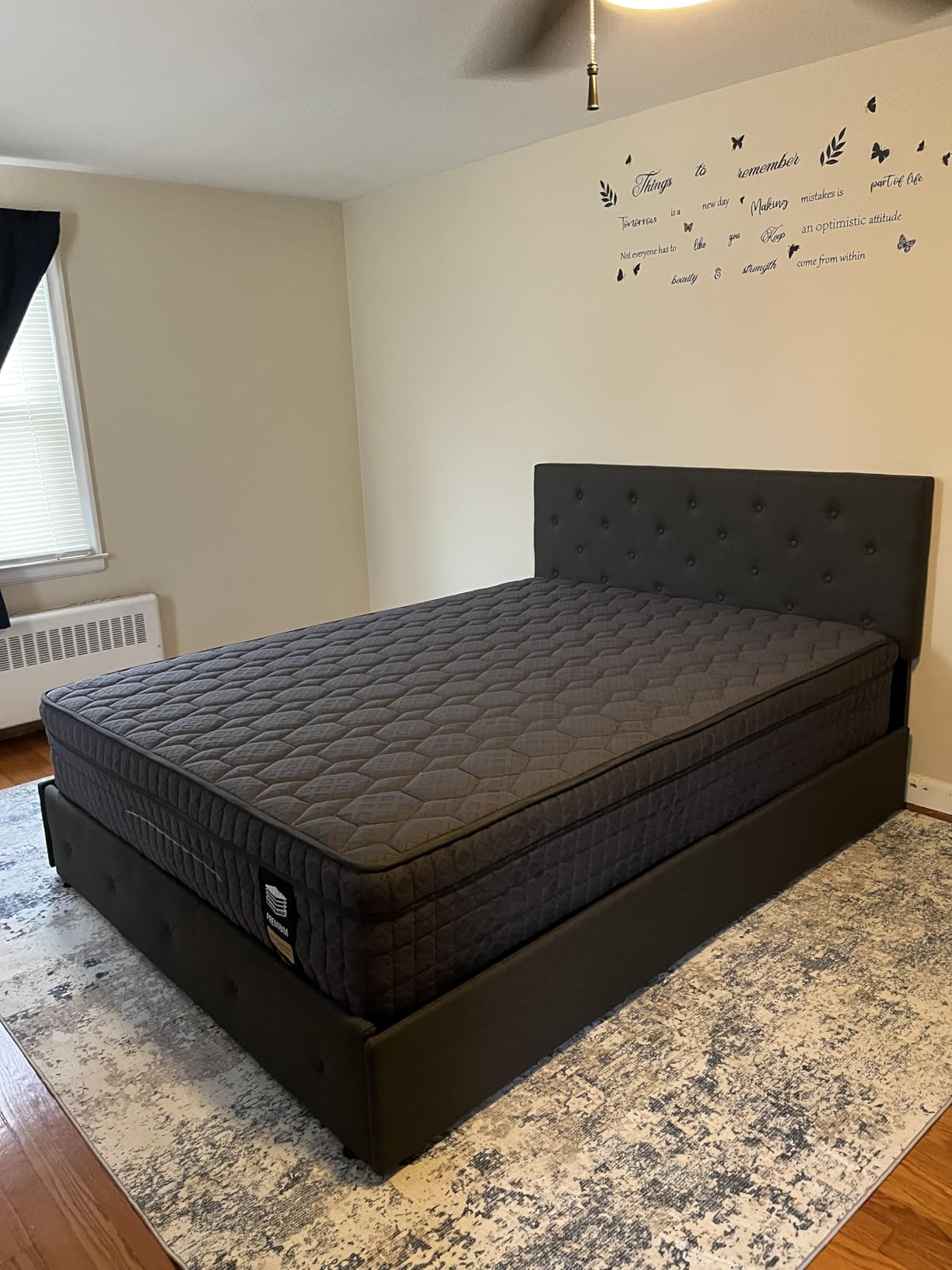 14 inch Medium Firm Mattress Queen, Hybrid Mattress with Back and Lumbar Hip Support, Fiberglass Free, 365 Nights Trial, 10 Years Warranty customer photo 2