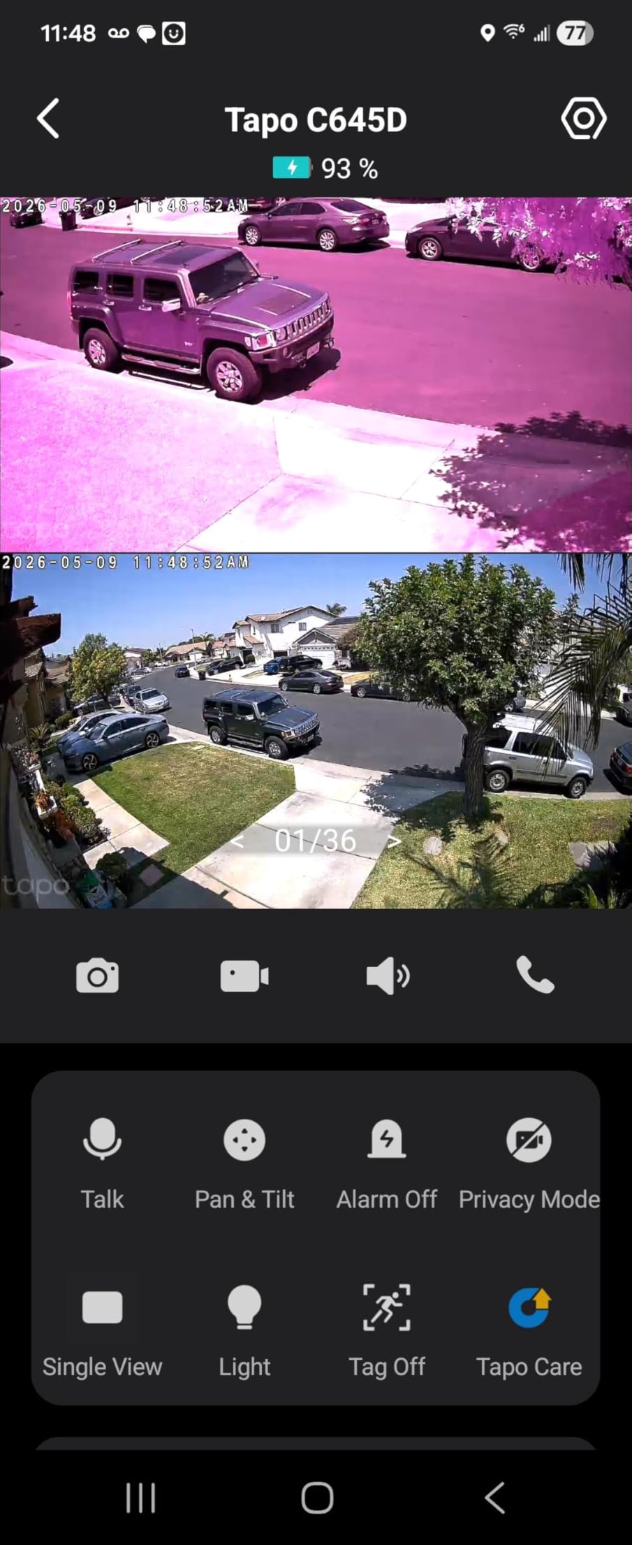 Tapo 2K Dual Lens Pan/Tilt Security Battery Camera w/Solar, C645D KIT | 165° Wide-Angle + 6mm Telephoto, Free Person/Vehicle Detection, 360° Pan, SD/Cloud Storage, Works w/Alexa & Google customer photo 1