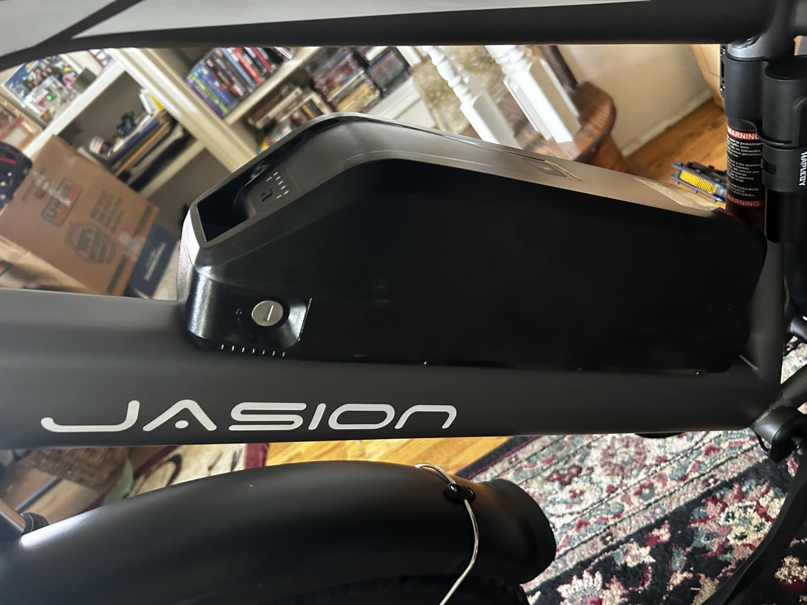 Jasion EB5 MAX Electric Bike for Adults with 2000W Peak Motor, 48V 15Ah (720Wh) Battery Electric Mountain Bike, 26'' x 4'' Fat Tire Ebike, 28+MPH Speed, Cruise Control, with Fenders, Rear Rack customer photo 1