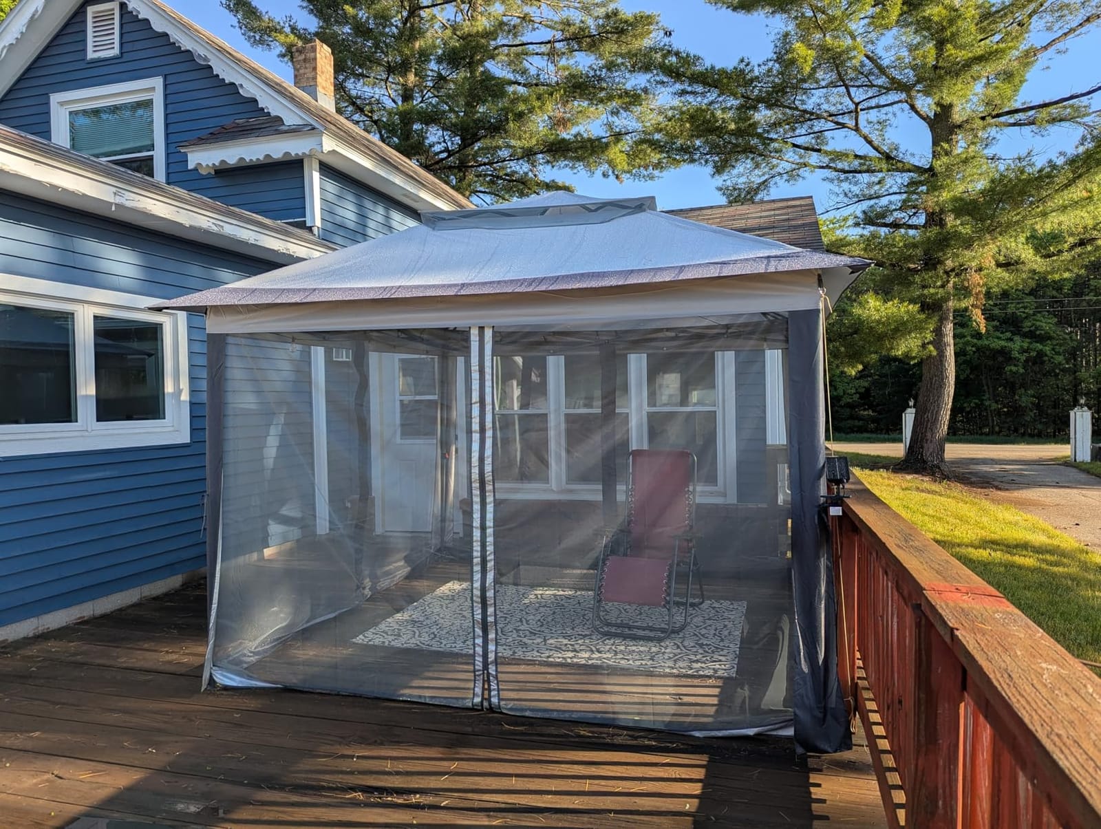 ABCCANOPY Pop Up Gazebo 11x11 with Mosquito Netting, Beige customer photo 1