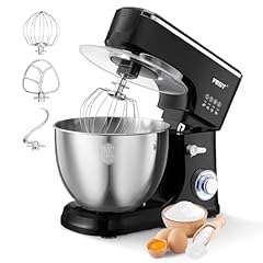 FEST 8.45QT Electric Kitchen Stand Mixer with 6 Speeds and 1500W Motor | Large mixing bowl, dough hook, whisk, beater and removable splash shield for bread, cakes, cookies, whipping and home baking customer photo 1