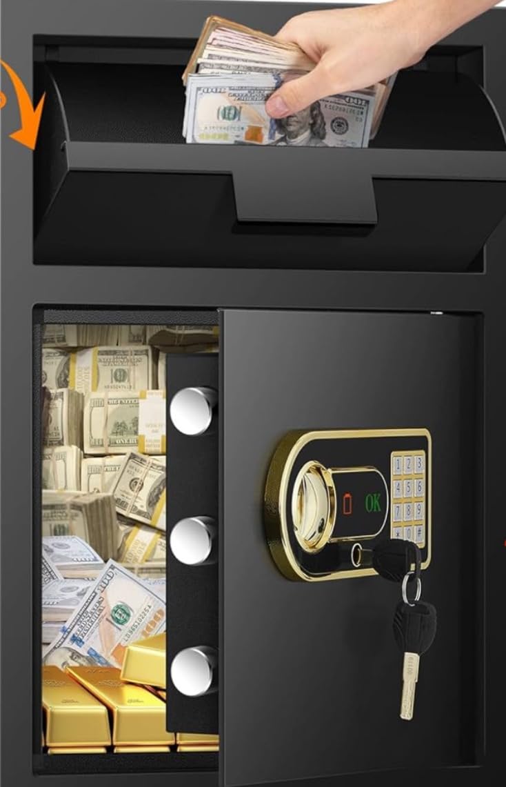 KAER 6.0 Cuft Large Depository Drop Safe for Business with Quick Place Drop Slot, Combination Lock customer photo 1