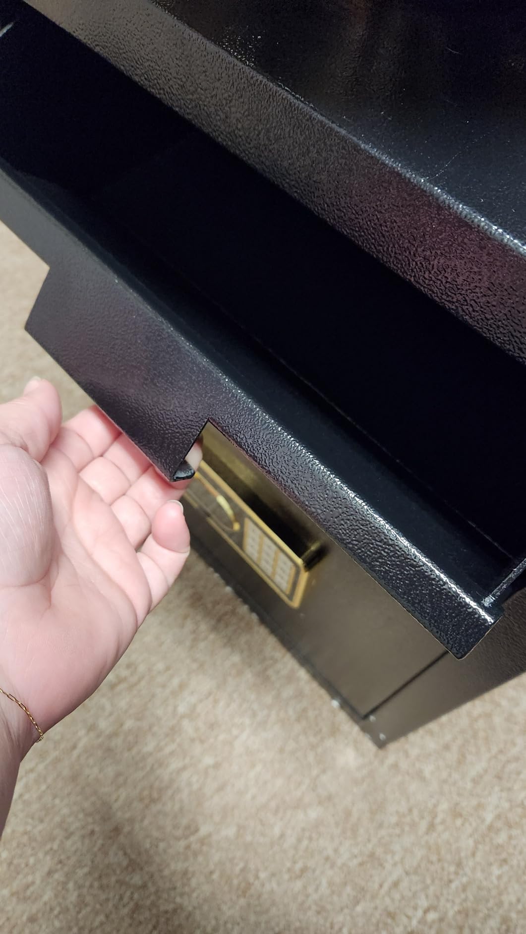 KAER 6.0 Cuft Large Depository Drop Safe for Business with Quick Place Drop Slot, Combination Lock customer photo 2