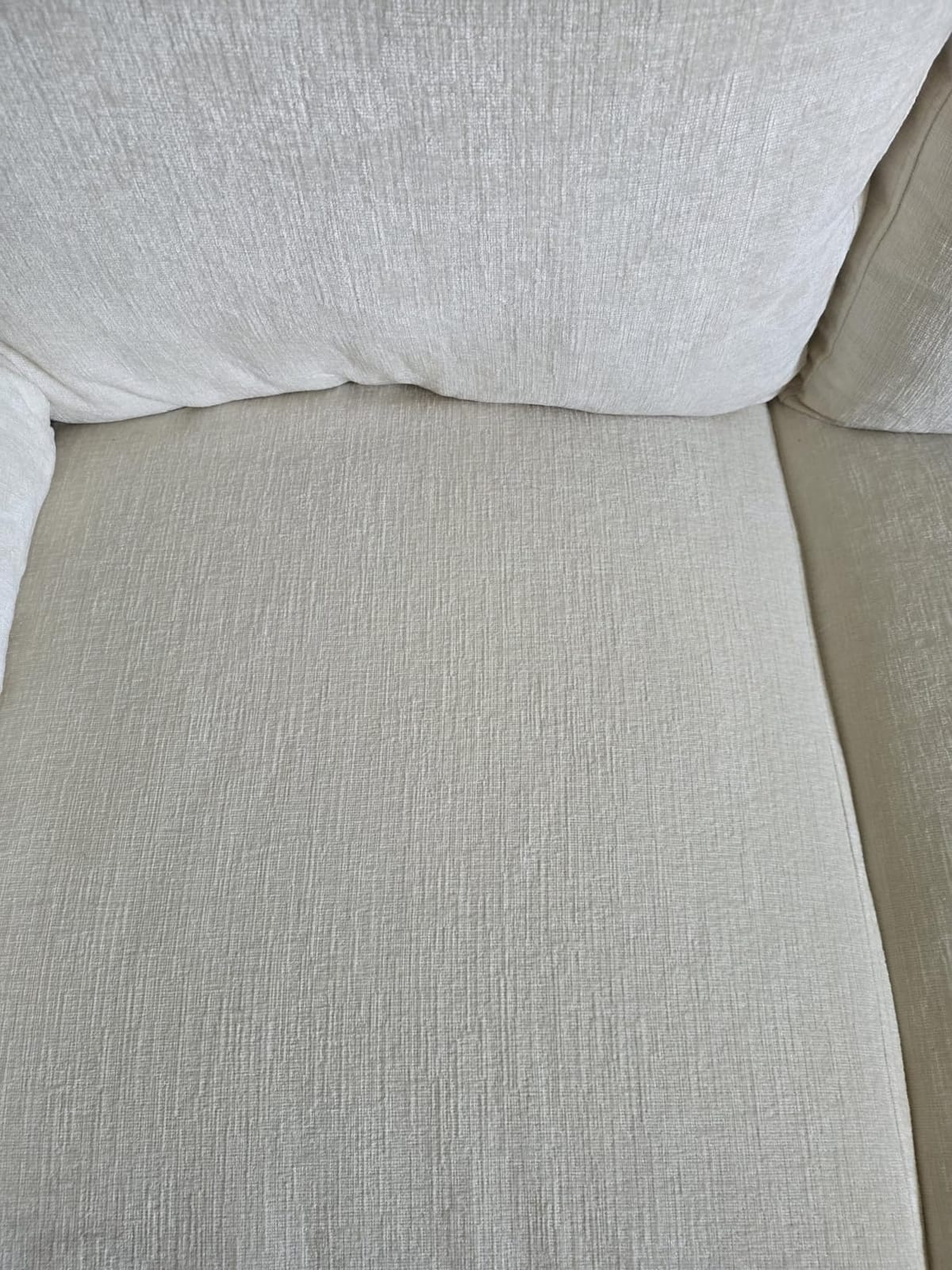 85 Inch Modular Sectional Sleeper Sofa with Pull Out Bed, L Shaped 5 Seat Sectional Couch with Storage, Modern Chenille Cloud Couch, Convertible Sectional Couches for Living Room, Apartment, Beige customer photo 2