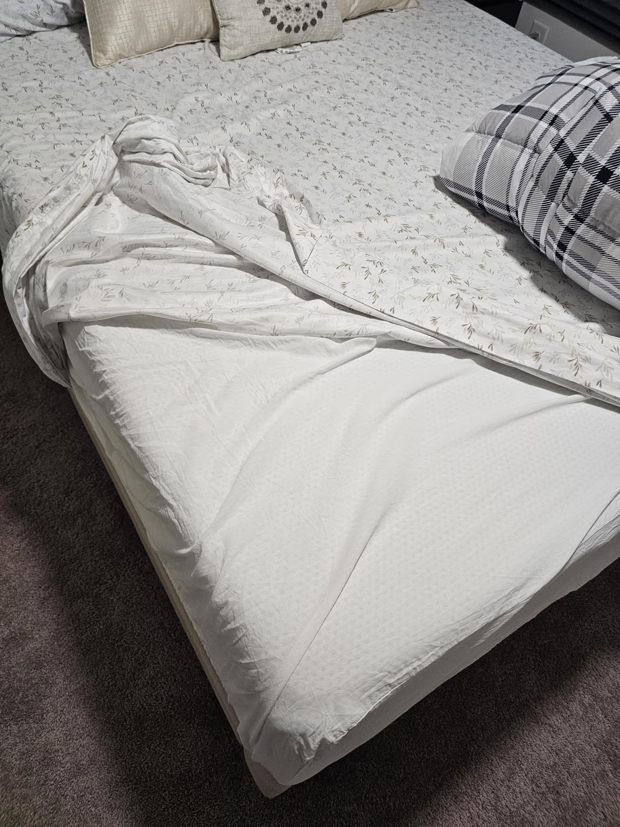 Dyonery RV Mattress Short Queen 10 Inch Gel Memory Foam Medium Support, Cooling Sleep, Pressure Relief, Fiberglass Free, CertiPUR-US Certified customer photo 1