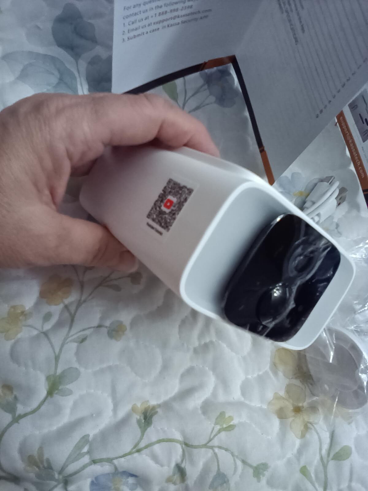 VSKY BT26 4G LTE Cellular Security Camera with Lifetime Free Unlimited Data | No Subscription Fee, No Wifi Solar Powered IP65 Outdoor Cam with Live Feed & SIM Card, 2-Way Audio, PIR Color Night Vision customer photo 2
