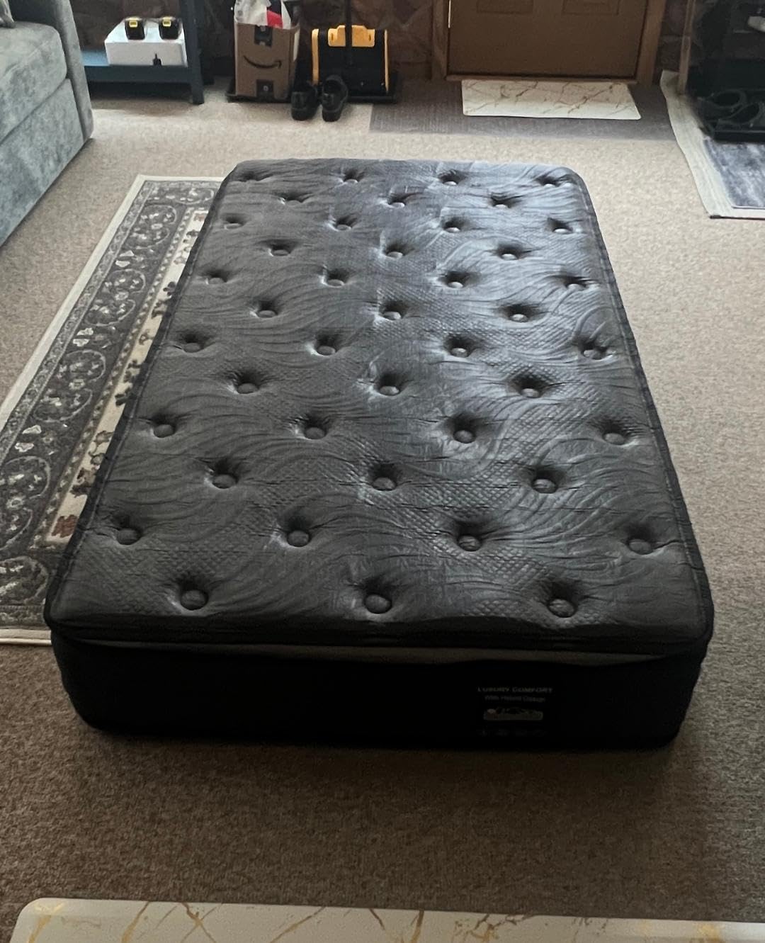 Firm Queen Mattress 14 inch, Cooling Hybrid Mattress in a Box for Deep Sleep, Luxury Hotel-Collection Design, Enhanced Back & Hip Support, Fiberglass-Free & CertiPUR-US, 365-Night Trial customer photo 1