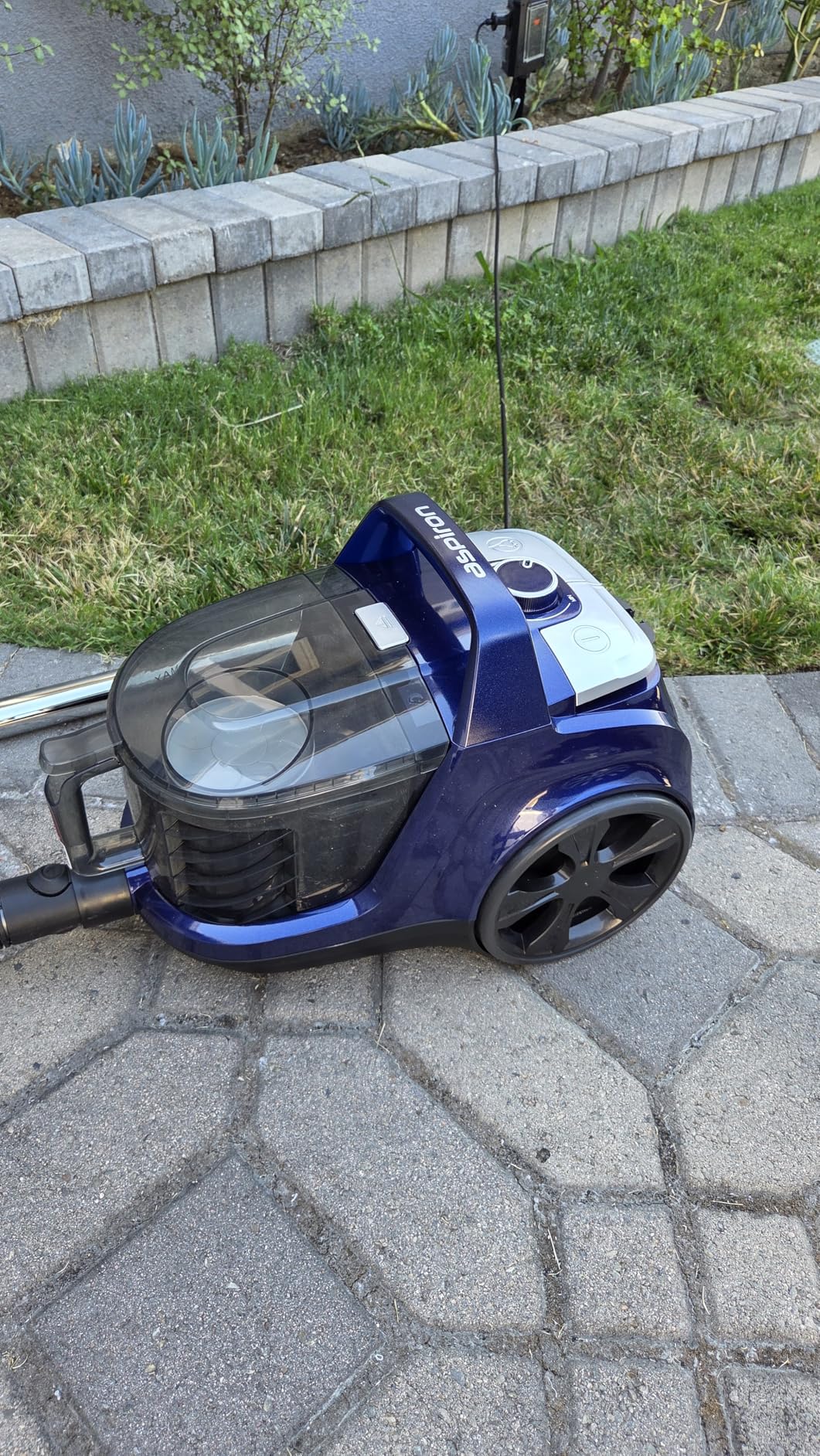Aspiron Canister Vacuum, Upgraded 1600W Bagless Canister Vacuum Cleaner | Auto Cord Rewind, H13 HEPA Filter, 4Qt Large Capacity, 5 Tools for Hard Floors, Carpet, Pet, Upholstery, Tiles, Champagne customer photo 2