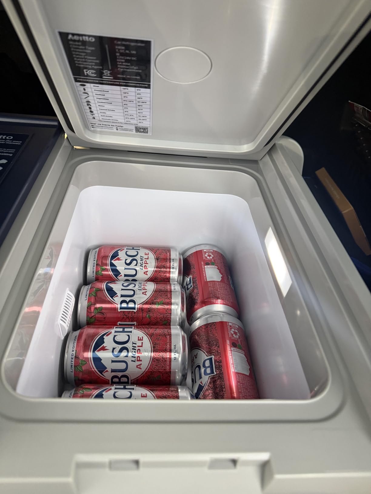 Aeitto 12V Car Refrigerator 32QT(30L) Dual Zone Car Fridge Freezer Cooler | Electric Cooler -4℉-68℉ Dual Temp Control Cooling Freezing 12/24V DC & 100-240V AC Portable Freezer Travel/Camping/RV/Road customer photo 2