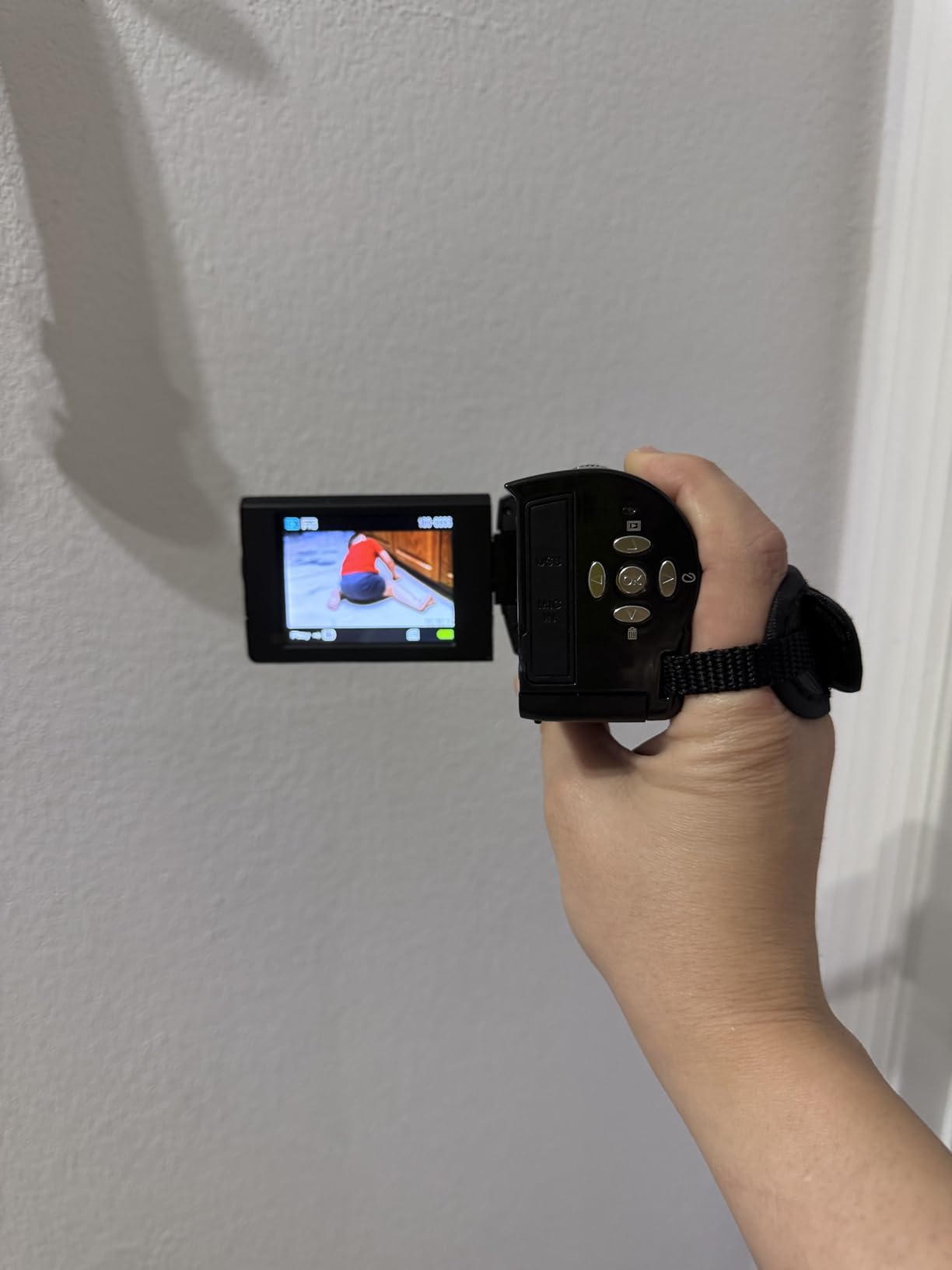 Video Camera Camcorder, QHD 2.7K 56MP 16X Digital Zoom Vlogging Camera | 2.8