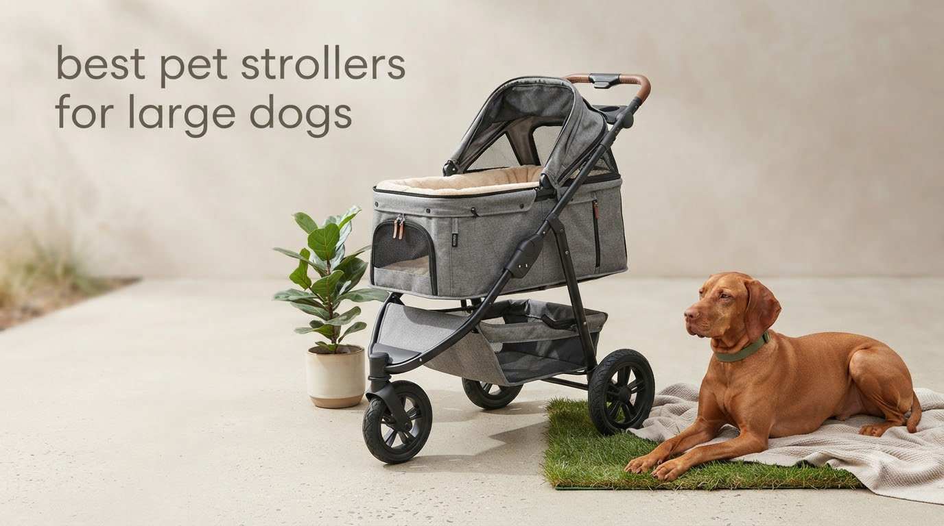 best pet strollers for large dogs