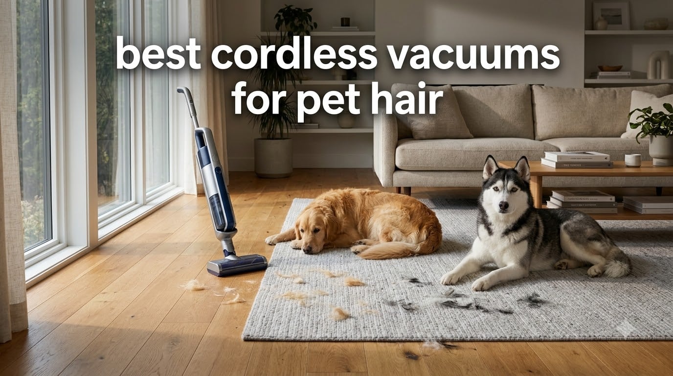 best cordless vacuums for pet hair