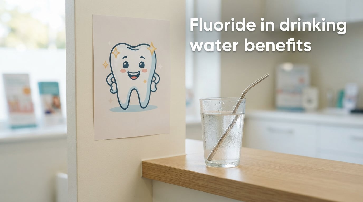 Fluoride in drinking water benefits
