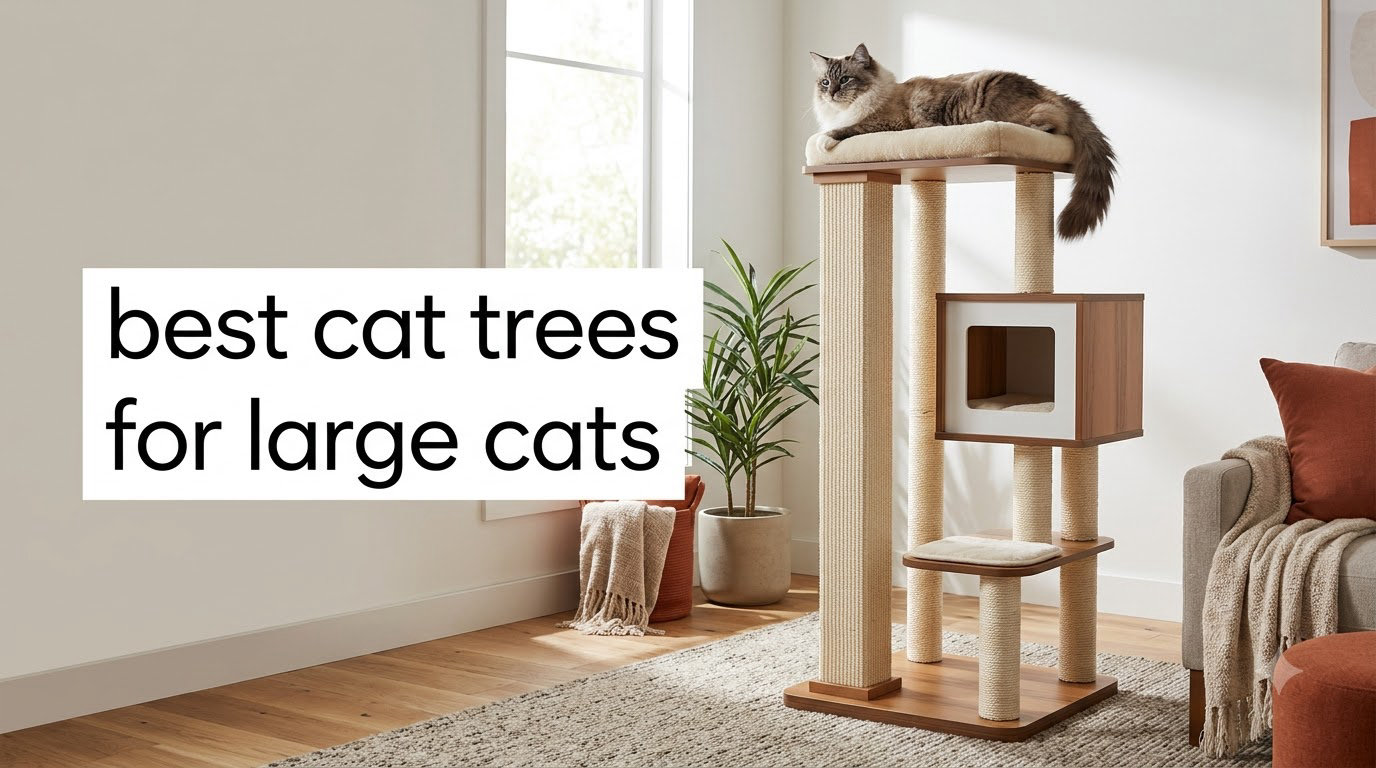 best cat trees for large cats