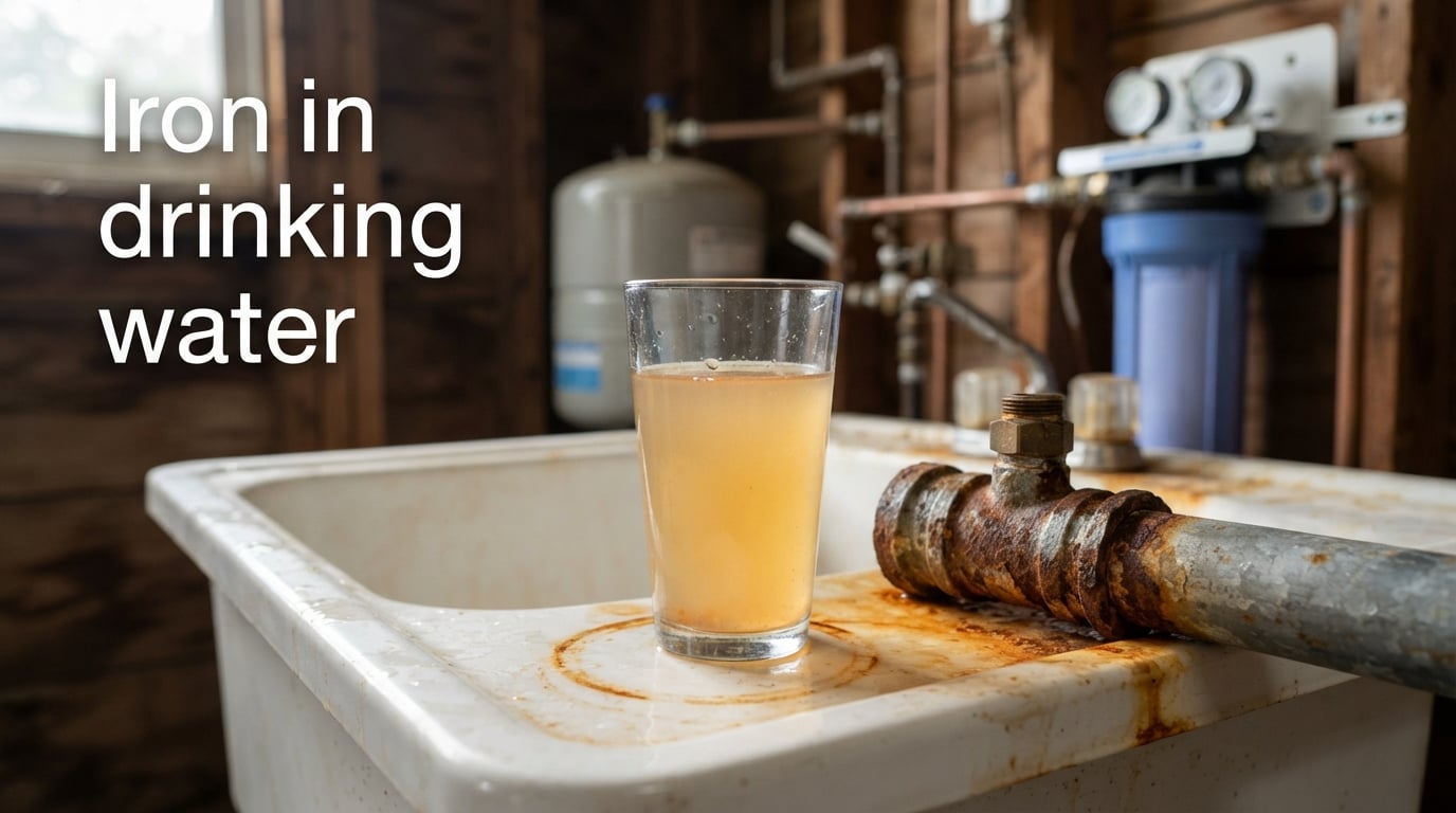 Iron in drinking water
