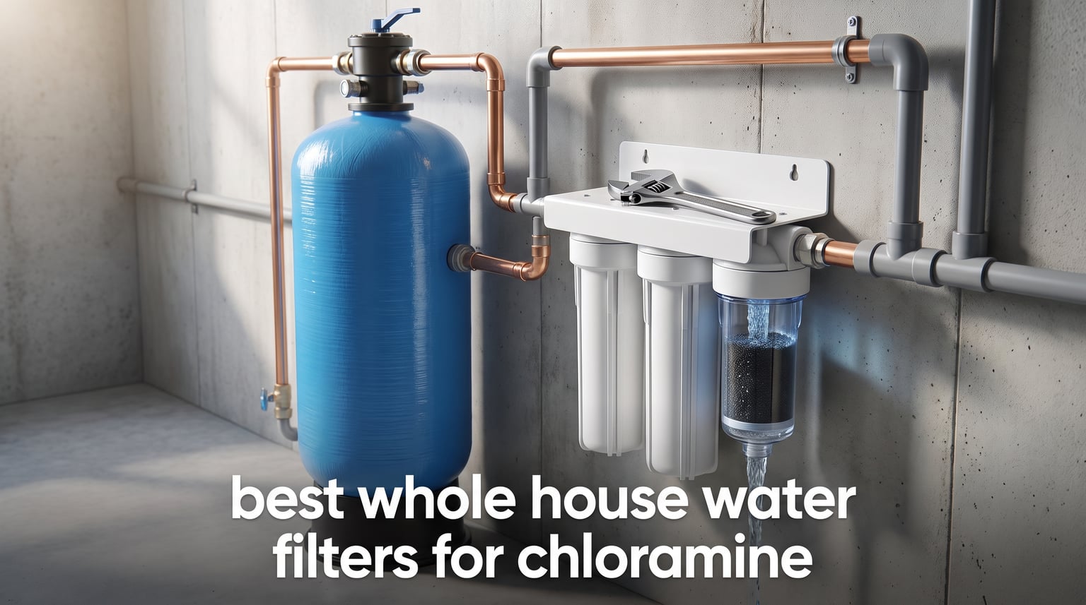 best whole house water filters for chloramine