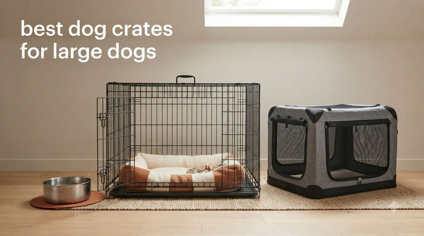 best dog crates for large dogs