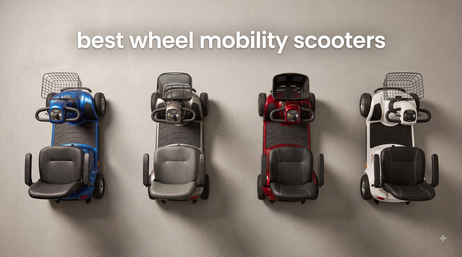 best 4 wheel mobility scooters