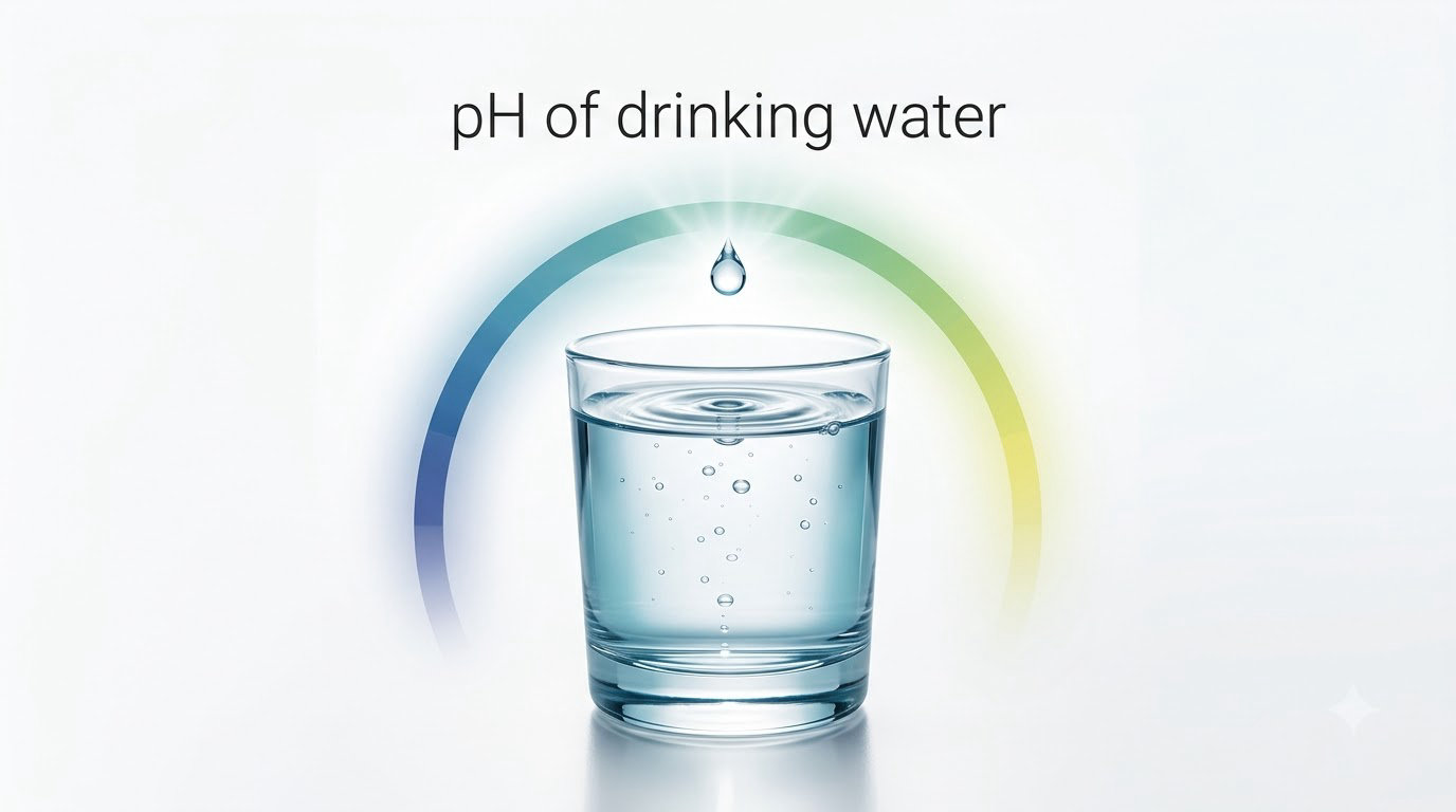 pH of drinking water