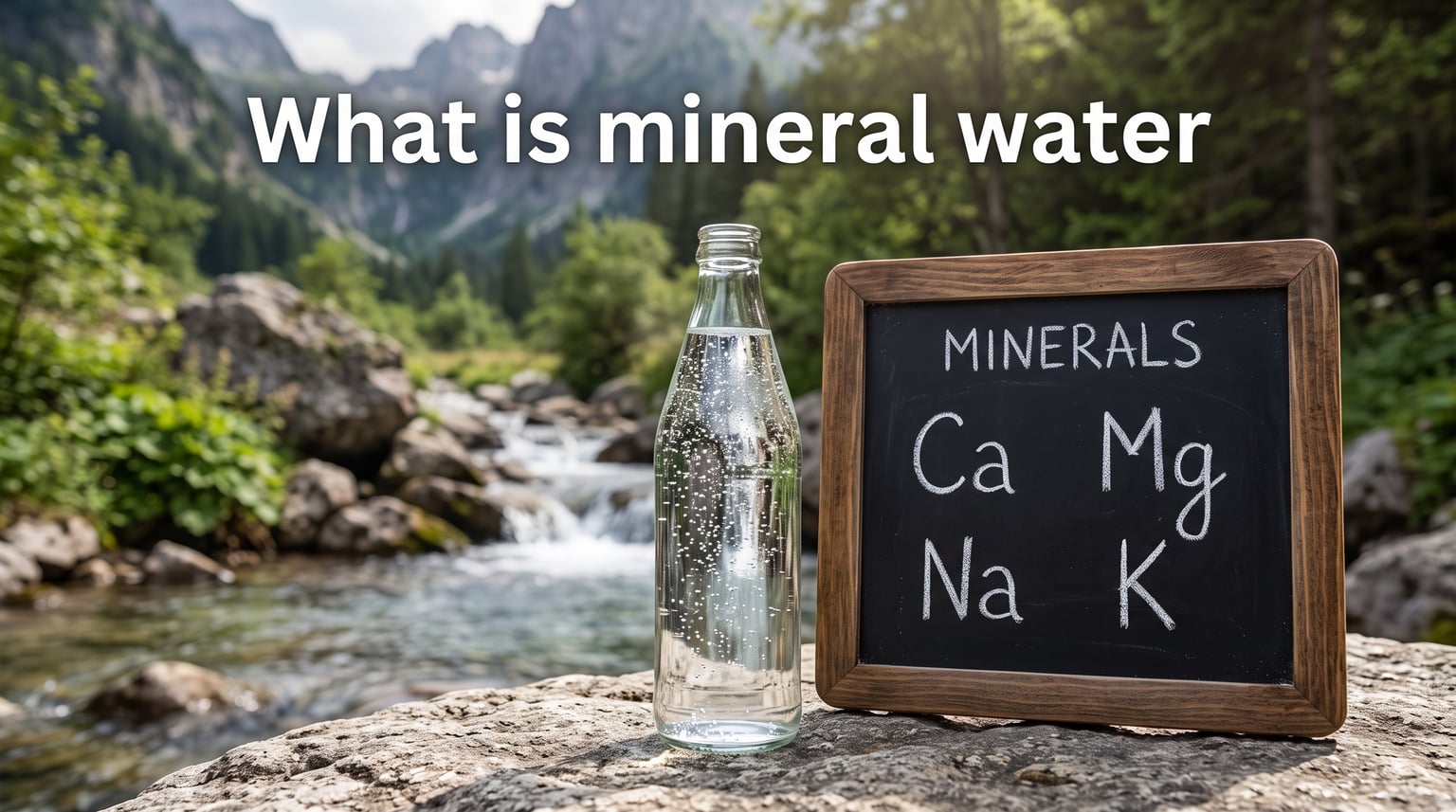 What is mineral water