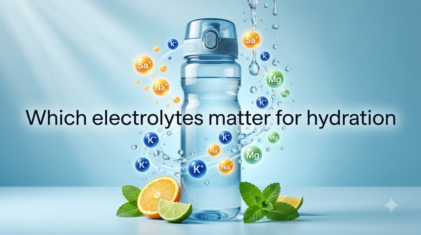 Which electrolytes matter for hydration