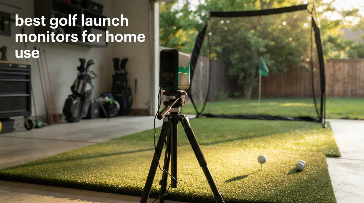 best golf launch monitors for home use