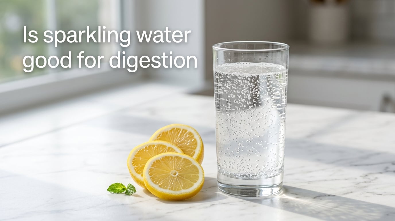 Is sparkling water good for digestion