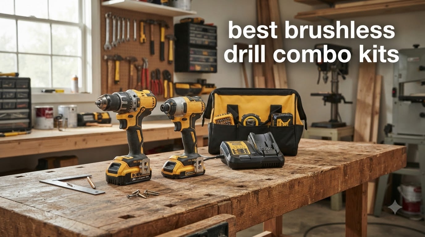 best brushless drill combo kits