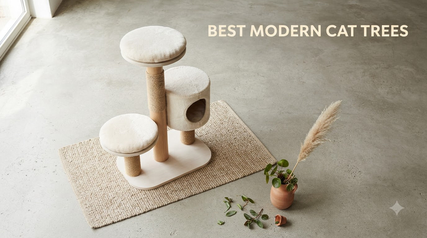 best modern cat trees