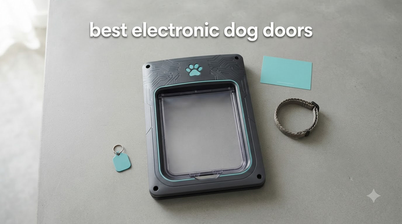 best electronic dog doors