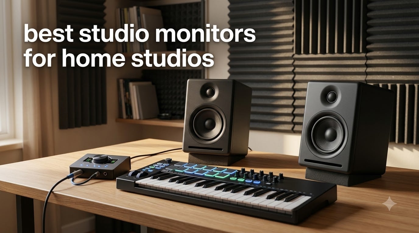 best studio monitors for home studios