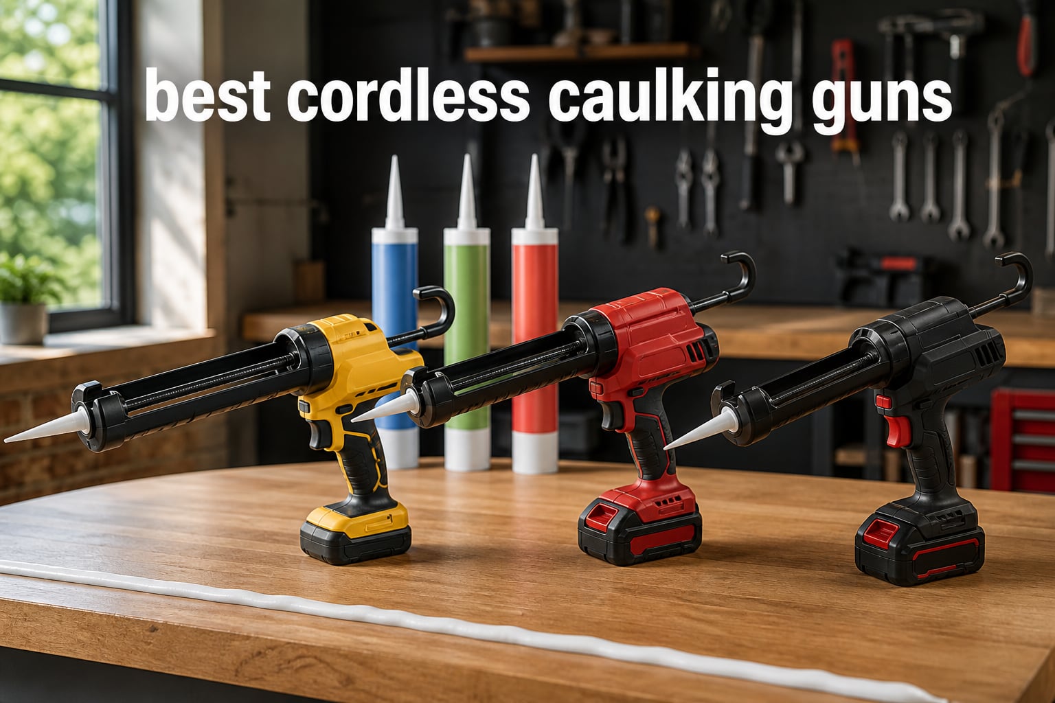 best cordless caulking guns