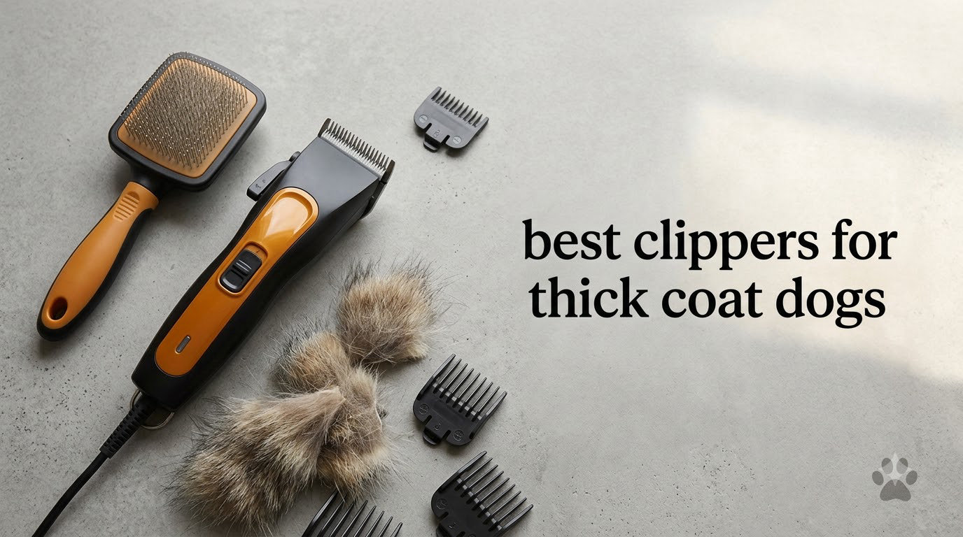 best clippers for thick coat dogs