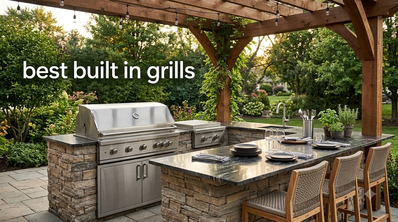 best built in grills