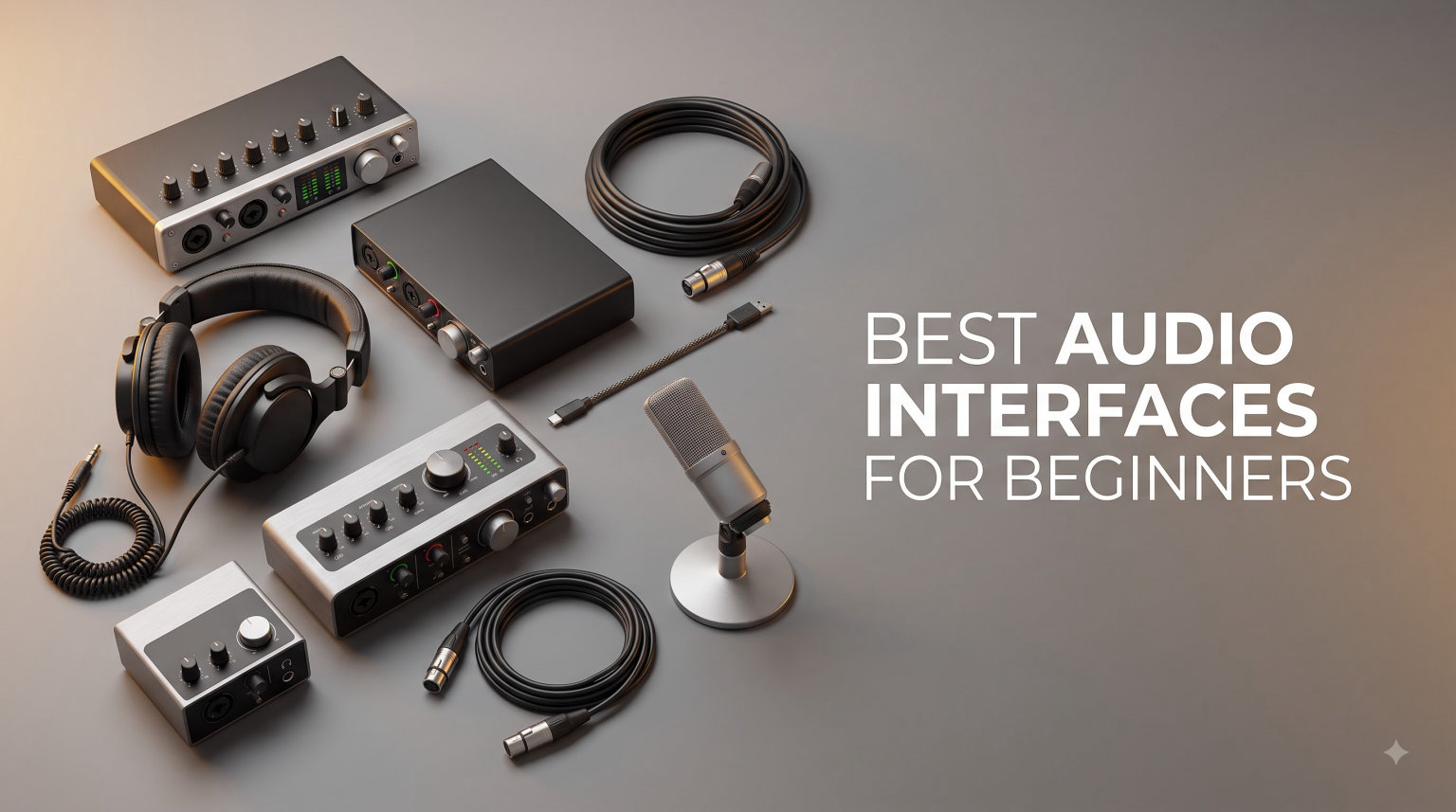 best audio interfaces for beginners