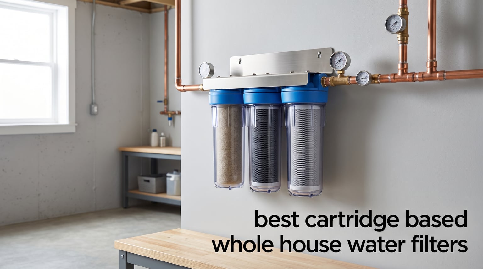 best cartridge based whole house water filters