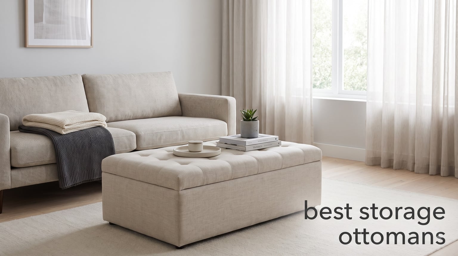 best storage ottomans