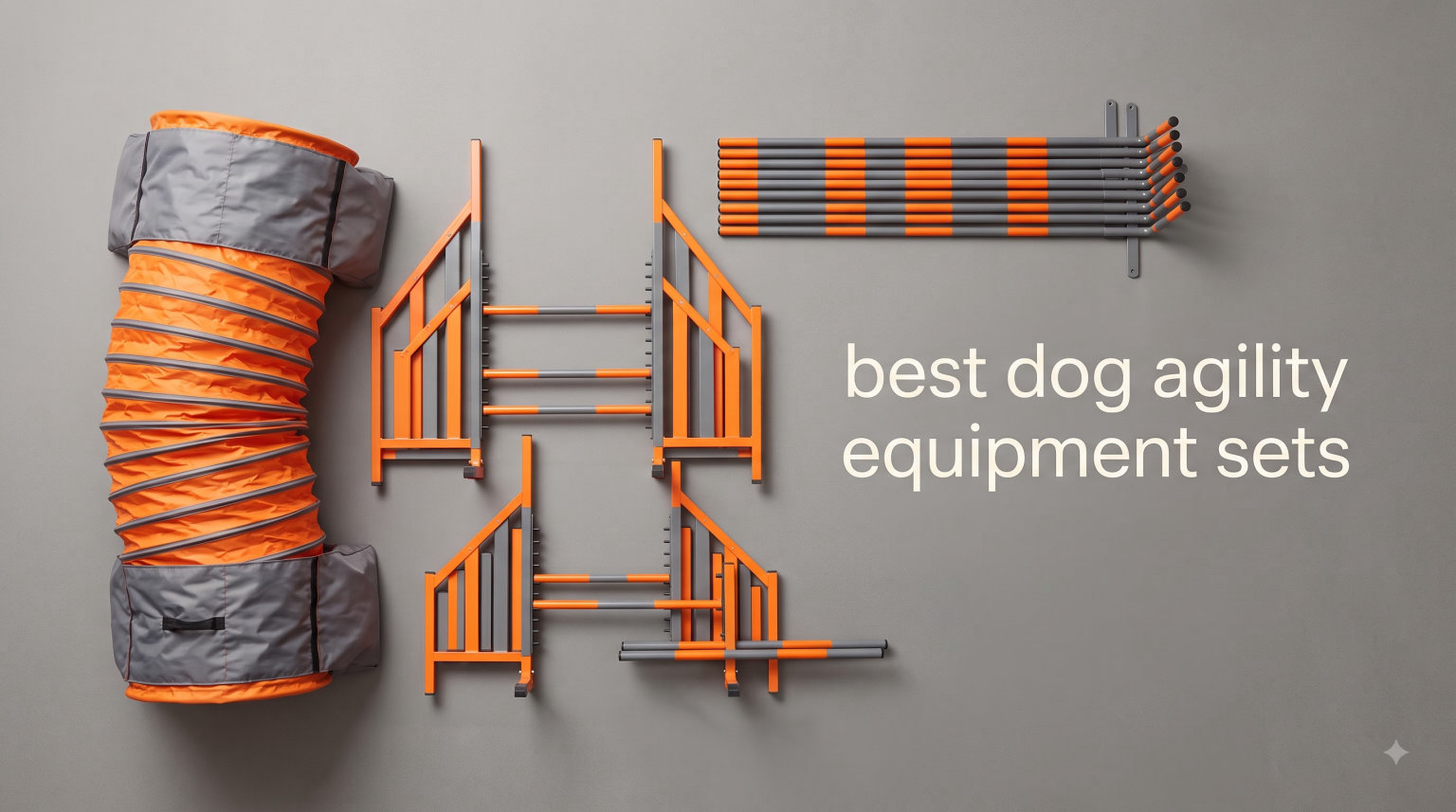 best dog agility equipment sets