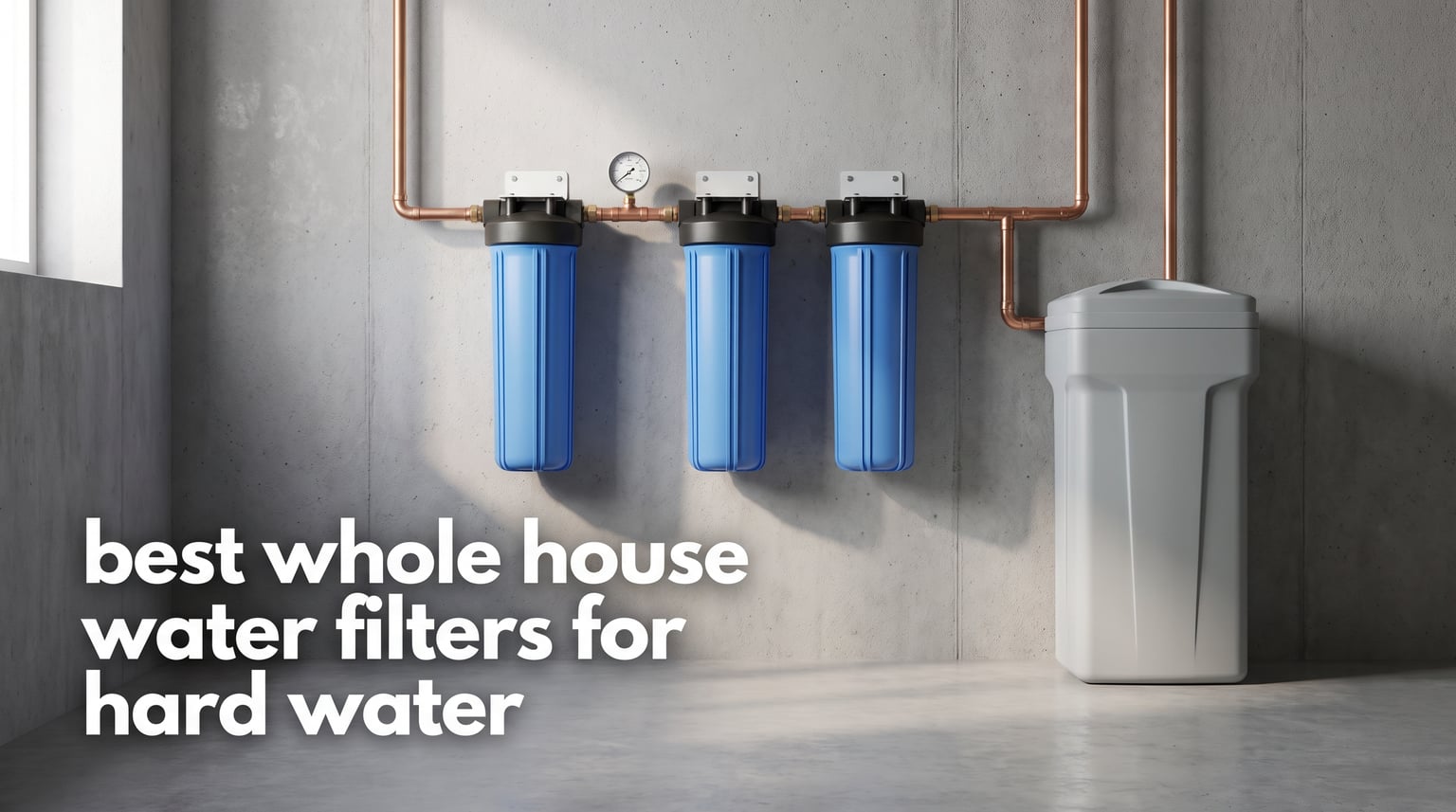 best whole house water filters for hard water