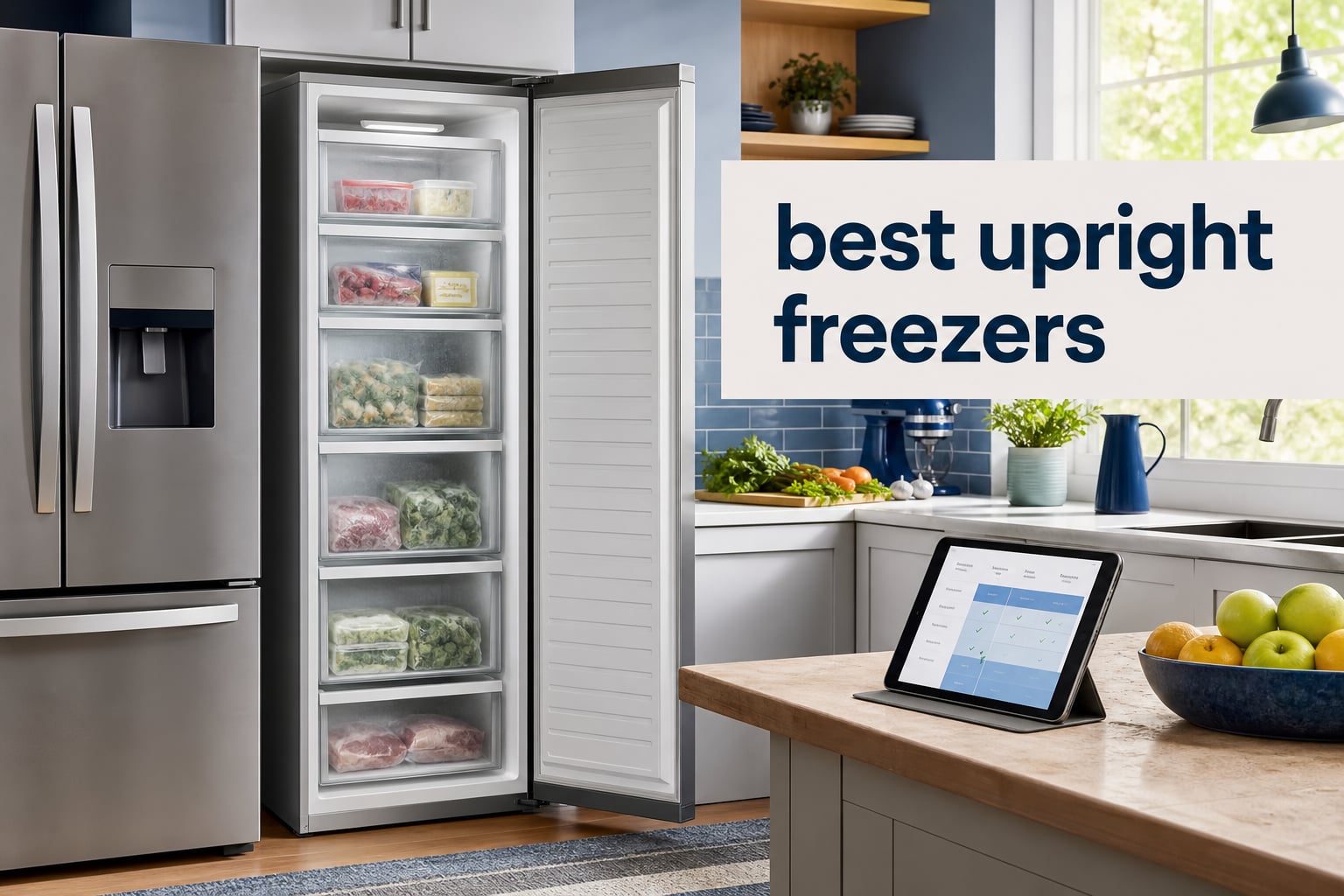 best upright freezers