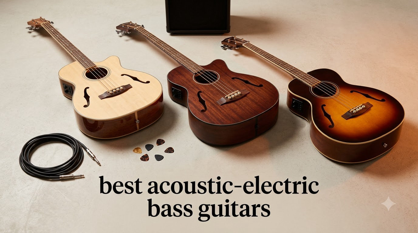 best acoustic-electric bass guitars