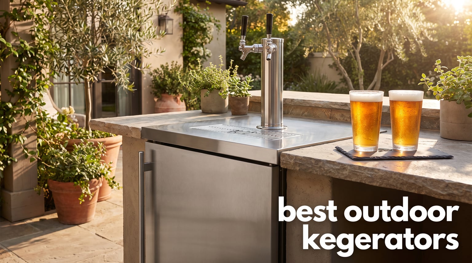 best outdoor kegerators