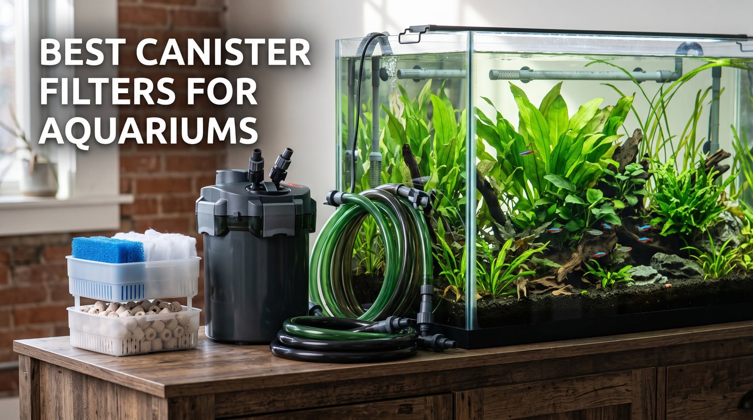 best canister filters for aquariums